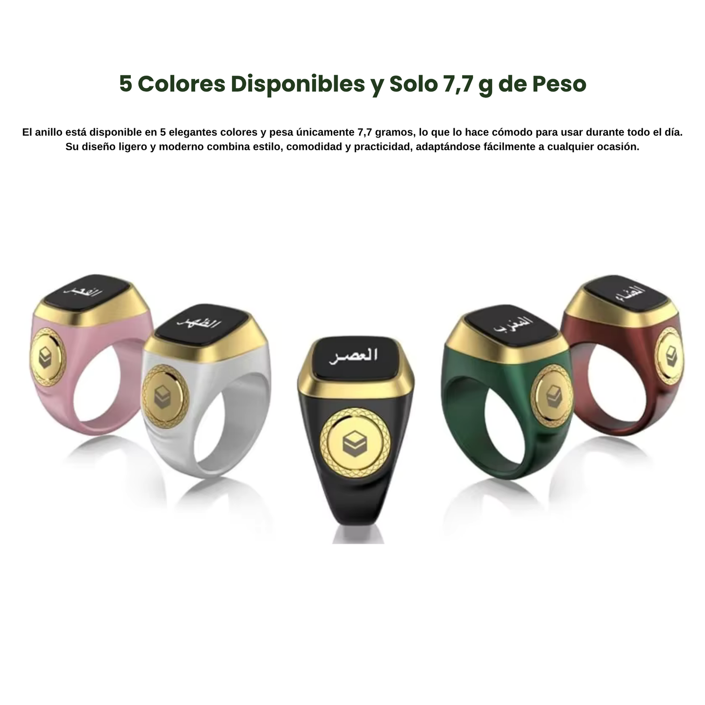 Anillo Inteligente de Conteo y Concentración