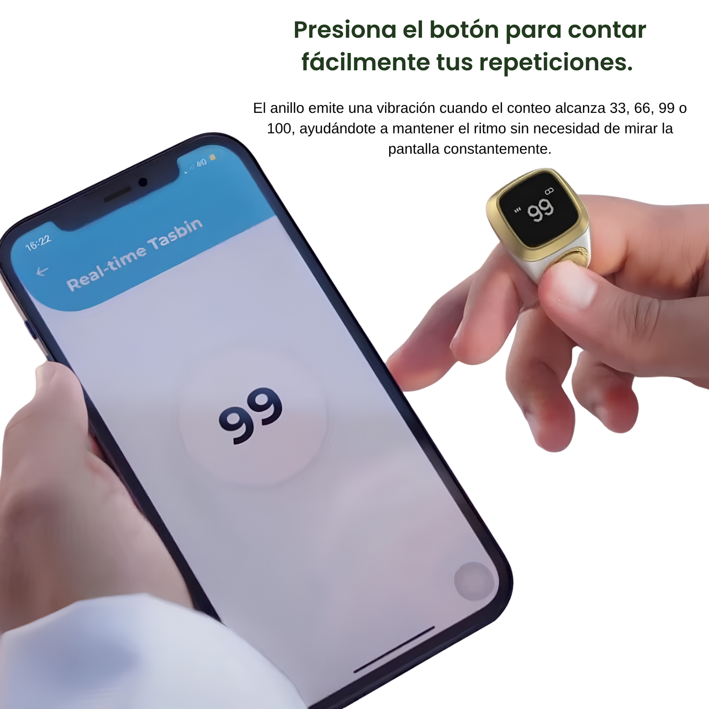 Anillo Inteligente de Conteo y Concentración