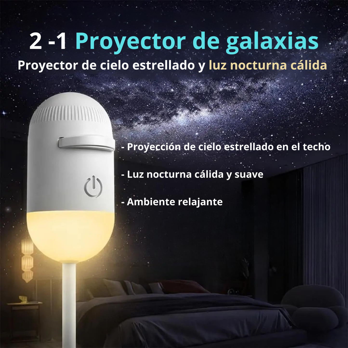 Proyector 2 en 1